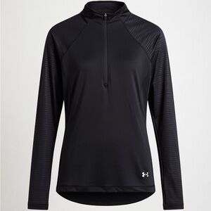 Under Armour Women's Midnight Black Long Sleeve Tee